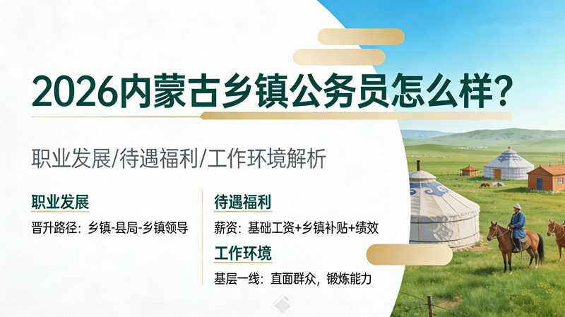 2026内蒙古乡镇公务员怎么样? 2026内蒙古乡镇公务员怎么样?